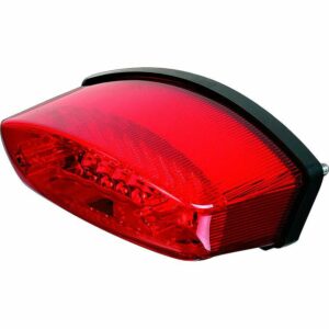 Shin Yo LED Rücklicht Monster/Enduro/Chopper rotes Glas