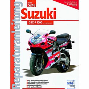 Motorbuch-Verlag Reparaturanleitung Bucheli 5248 für Suzuki GSX-R 1000 BL/BZ
