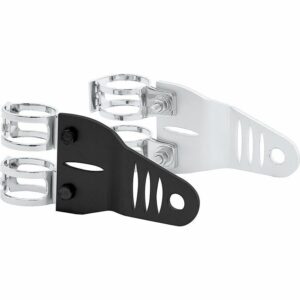 Paaschburg & Wunderlich Lampenhalter Alu schwarz für 55-58 mm Gabel
