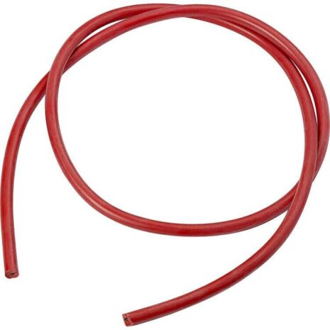 Baas Bikeparts Silikon Zündkabel 1m rot