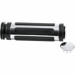 Paaschburg & Wunderlich Griffpaar Metall/Gummi für 25