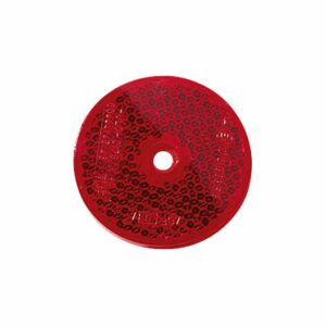 Hashiru Rückstrahler rot rund (60 mm) geschraubt