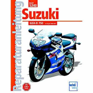 Motorbuch-Verlag Reparaturanleitung Bucheli Suzuki GSX-R 750 2000 bis 2003