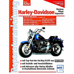Motorbuch-Verlag Reparaturanleitung Bucheli Harley Davidson Softail 00 bis 04