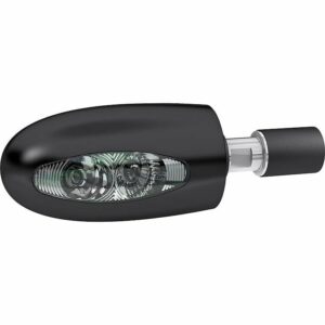 Kellermann LED Lenkerendenblinker BL1000 schwarz mit klaren Glas