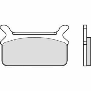 Brembo Bremsbeläge organisch 07HD09.10  104