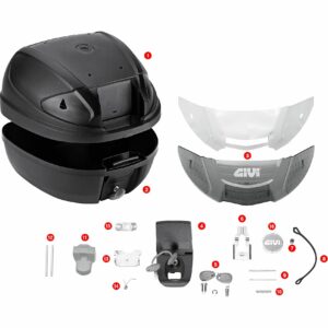 Givi Ersatzteil Scharnierblock Z2751NTM für B34NT/B330NT