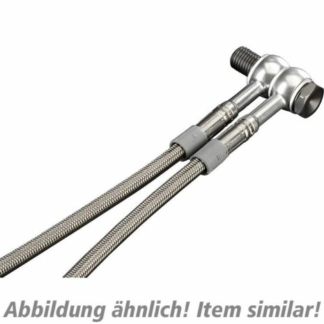 ABM Stahlflex Bremsleitung für Rastenanlage YZF R1 02 bis 03