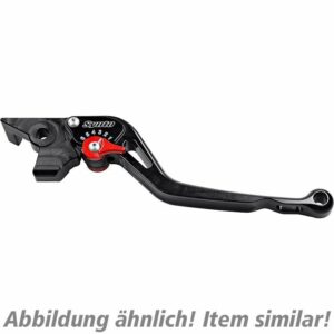 ABM Bremshebel einstellbar Synto BH29 lang schwarz/rot