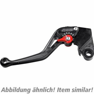 ABM Kupplungshebel einstellbar Synto KH11 kurz schwarz/rot