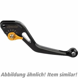 ABM Bremshebel einstellbar Synto BH18 kurz schwarz/gold