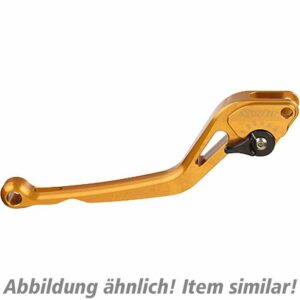 ABM Kupplungshebel einstellbar Synto KH27 lang gold/schwarz