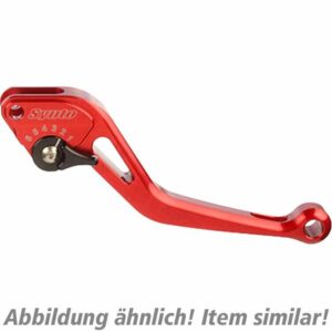 ABM Bremshebel einstellbar Synto BH18 kurz rot/schwarz