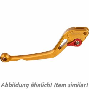 ABM Kupplungshebel einstellbar Synto KH27 lang gold/rot