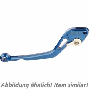 ABM Kupplungshebel einstellbar Synto KH28 lang blau/silber