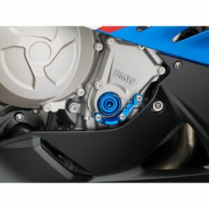 Rizoma Kurbelwellenlagerdeckel TP029U blau für BMW