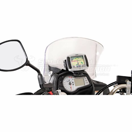 SW-MOTECH QUICK-LOCK Navi-Halter an Cockpit für DL 650 V-Strom 11-16