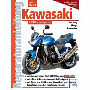Motorbuch-Verlag Reparaturanleitung Bucheli Kawasaki Z 1000 2003 bis 2006