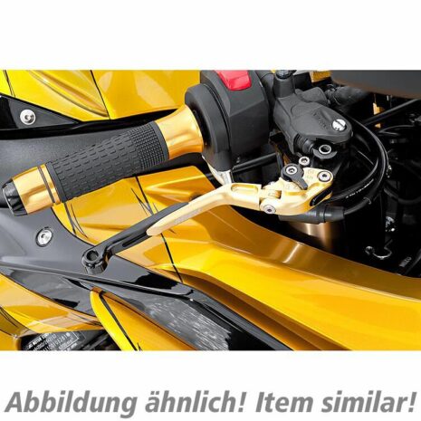 Mizu Kupplungshebel einstellbar/klappbar GP Alu BML5 gold