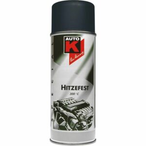 AutoK Motorlack Spray bis 300 °C schwarz 400 ml