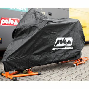 POLO Outdoor Abdeckplane Schwarz Größe L = 280/152/100cm