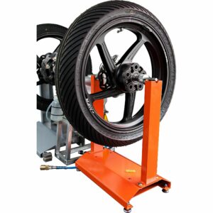 Hi-Q Tools Auswuchtgerät für 12-33mm Achs-Ø orange