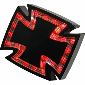 Highsider LED Rücklicht GOTHIC schwarz klarglas