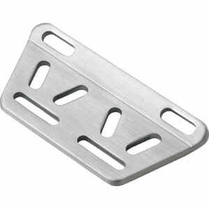 Paaschburg & Wunderlich Lampenhalter für Doppelscheinwerfer an Gabelbrücke silber