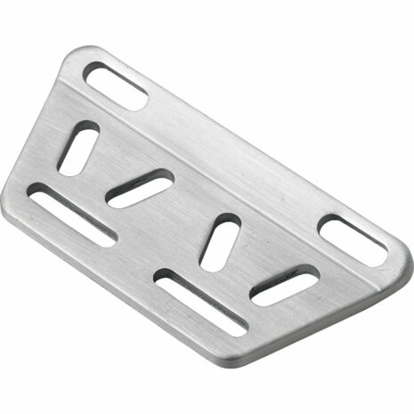 Paaschburg & Wunderlich Lampenhalter für Doppelscheinwerfer an Gabelbrücke silber