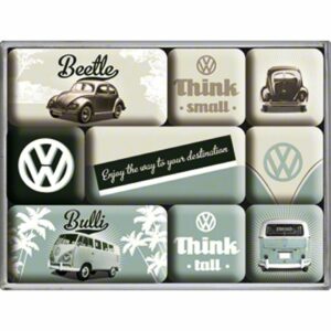Nostalgic-Art Magnet-Set "VW Think Tall & Small"