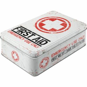 Nostalgic-Art Vorratsdose Flach "First Aid Kit"