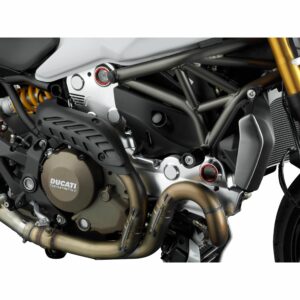 Rizoma Zahnriemenabdeckung liegend ZDM120 Ducati M 821/1200 silber