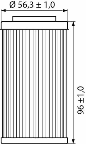 Hi-Q Ölfilter Einsatz OF564 lang 91