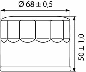 Hi-Q Ölfilter Patrone OF147 für Yamaha/Kymco