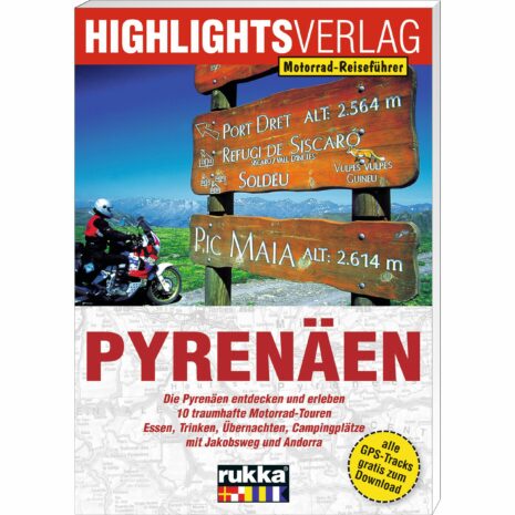 Highlights-Verlag Motorrad-Reiseführer Pyrenäen