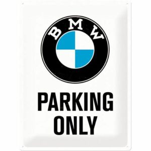 Nostalgic-Art Blechschild 30 x 40 "BMW - Parking Only"