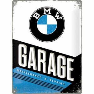 Nostalgic-Art Blechschild 30 x 40 "BMW-Garage"