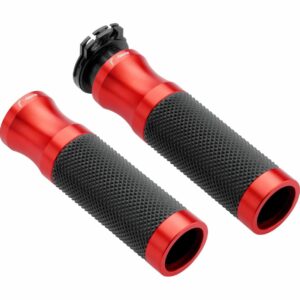 Rizoma Lenkergriffe Sport Alu für 22mm GR205R rot