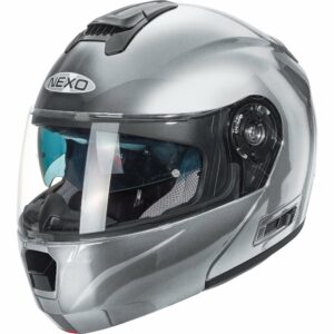 Nexo Klapphelm Comfort silber XXL