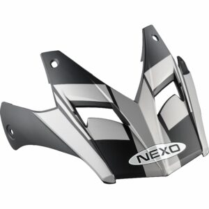 Nexo Schirm MX-Line Endurohelm silber/graphic