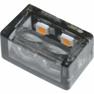 Shin Yo LED Einbaublinkerpaar Micro Cube H getöntes Glas horizontal