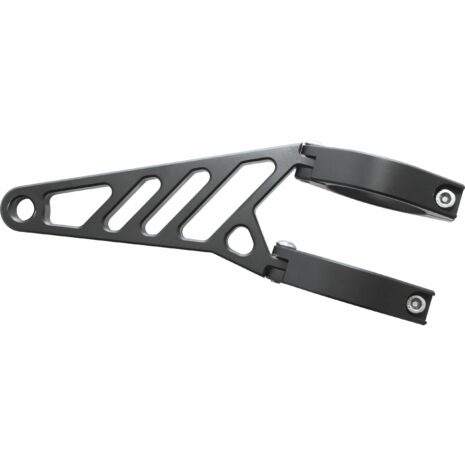 Highsider Lampenhalter Alu Vario lang für 38-41 mm Gabel schwarz