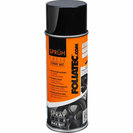 FOLIATEC Sprüh Folie 400 ml mattschwarz