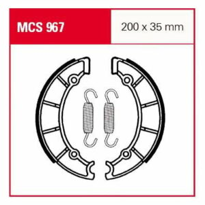 TRW Lucas Bremsbacken iF MCS967 200x35mm