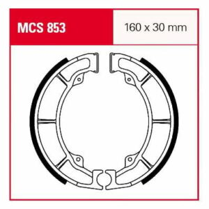 TRW Lucas Bremsbacken MCS853 160x30mm