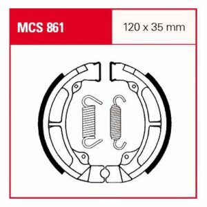 TRW Lucas Bremsbacken iF MCS861 120x35mm