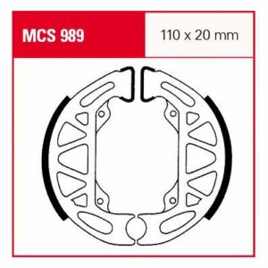 TRW Lucas Bremsbacken MCS989 110x20mm