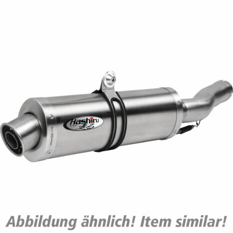 Hashiru Auspuff oval 03 3in1 small mit Kat für Yamaha MT-09 Tracer