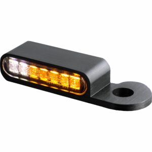 HeinzBikes LED Alu Blinker/Positionspaar für Harley S Modelle schwarz