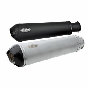 Shark exhaust DSX-7 Auspuff für Honda NC 700/750 S/X/Integra 12-15 silber